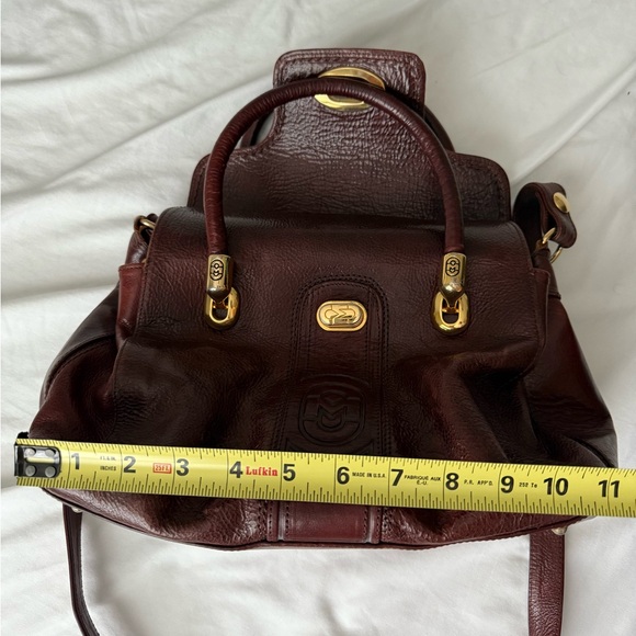 Marino Orlandi Brown Leather Satchel - Picture 5 of 11
